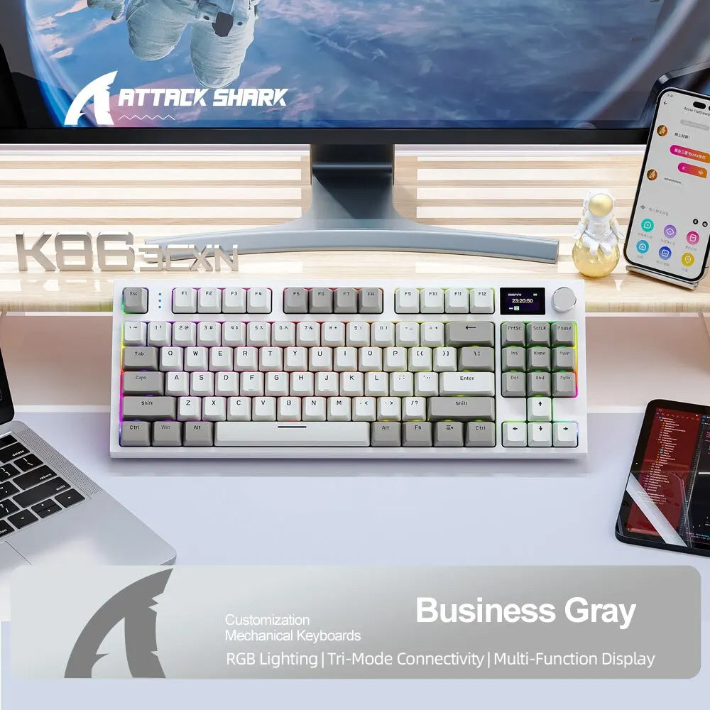 Elevate Your Typing Experience with the K86 Wireless Mechanical Keyboard